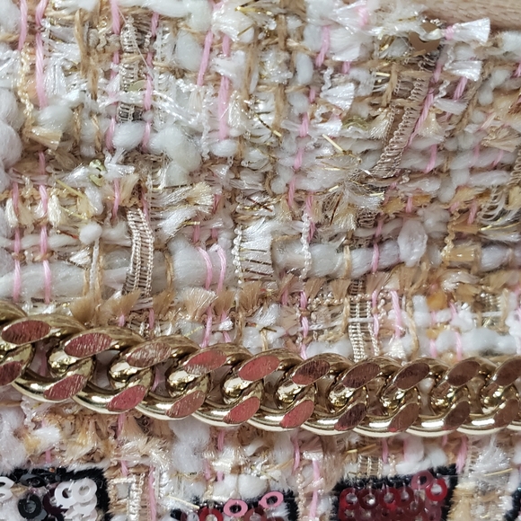 ZARA Banana Sequin Patch New Sneakers and Purse - Picture 9 of 13